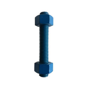 Bulloni a filettatura completa personalizzati, anodizzati colorati, con estremità rivestite in PTFE, bulloni con filettatura Acme, barre filettate con dadi - Product Image 3