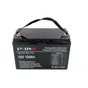 Fabrika doğrudan tedarik derin döngüsü lityum lifepo4 12v 120ah pil paketi için ev rv - Product Image 1