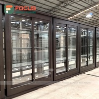 Vitrine en verre verrouillable avec éclairage LED de qualité supérieure, taille personnalisable, étanche, écologique, robuste, personnalisation de la marque