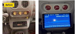 मेइहुआ 9 इंच की कार रेडियो डैश किट रेनूल्ट टंगो 2005 2013 कार स्क्रीन फासिया पैनल फिट स्टीरियो फ्रेम - Product Image 2