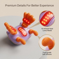 Masseur de nuque en promotion, nouveauté, best-seller, appareil de massage par impulsions rechargeable par USB, certifié CE, pour la maison et le bureau