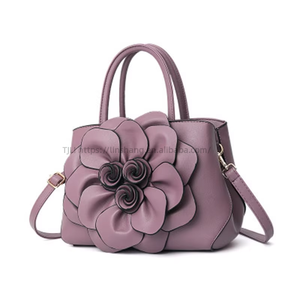 High Quality New Style Lady Trend Shoulder Bags Luxury Women's <b>Handbags</b> With Flower - Product Image 5