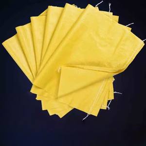 Fabricante de Sacos Tejidos de Polipropileno PP Amarillos de 25 kg y 50 kg para Embalaje de Alimentos, Venta al por Mayor e Impresión - Product Image 3