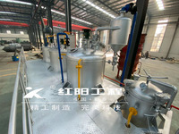 Usine cosmétique de raffinage d'huile de noix de coco de petite capacité RBD équipement de processus d'huile Corpa Oil ligne complète de fabrication