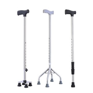 Canne réglable en alliage d'aluminium Zhongxinkang 65-85 cm, légère, à quatre pieds, antidérapante, pour la marche des personnes âgées - Product Image 2