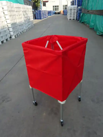 La balle de tennis portative durable du football de basket-ball de volley-ball portent le chariot avec des roues
