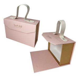 Good Quality Handbag Packaging Box Rectangular Candy Box <strong>Suitcase</strong> <strong>Cardboard</strong> Box - Product Image 3