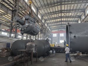 bibo Magnetic Coupling 8000L 40 Bar Vessel Engine Gas <b>Induction</b> Stirred Hydrogenation Reactor Reaction <b>Kettle</b> Thermal Oil - Product Image 2