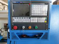 Falco Ck6150 Sterk Frame Heavy Duty Metalen Horizontale Flat Bed Enkele Spindel Automatische Cnc Draaibank Machine