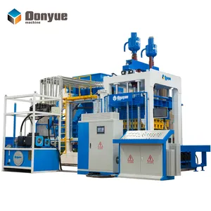 QT18-15 full automatic brick making machinery high field and lower noisy hollow block machine