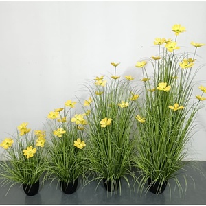 Plante artificielle artisanale de fleurs de Gesang d'automne, <span class=keywords><strong>bulbe</strong></span> décoratif pour la maison, le bureau, résistant aux UV, ignifuge, pour événements et aménagement paysager - Product Image 1