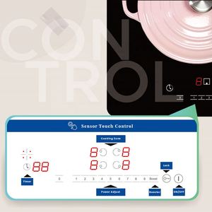 China High Quality Cooktop Built-in 7400W Four Burners Induction <b>Cooker</b> 220-240V International Standards Kitchen Hotel Appliance - Product Image 5