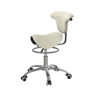 Modern Light Luxury Ergonomic Lift Chair Adjustable Rotating Beauty Bar Chair Saddle <b>Computer</b> Chair for Comfortable Riding - Product Image 1