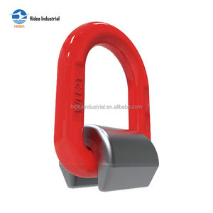 Anneau en D pivotant Hidea avec pince à ressort, accessoires durables en acier allié plastifié, anneau en D G80 à souder, anneau en D pivotant à sertir - Product Image 3