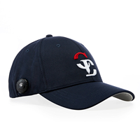 Nieuwe Aanwinst Gecustomizeerde Waterdichte 5-Panel Baseball Cap Hydro Ademend Golfpet met Rubberen Logo Touwpetten voor Sportevenementen