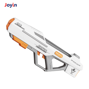 Автоматический Электрический водяной пистолет с самовоссасяным баком 860 мл, сверхмощный 7,4 В, аккумулятор, светодиодный светильник для отдыха на заднем дворе, кемпинга, бассейна - Product Image 2