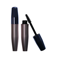 Tube noir conique 13g 22.8mm oxyde d'aluminium métal tube creux en forme de fabricant d'emballages cosmétiques