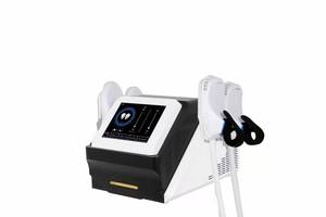 Machine de remodelage corporel électromagnétique haute intensité à 4 poignées, stimulateur musculaire RF EMS, brûleur de graisse, appareil de beauté pour la perte de poids - Product Image 2