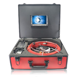 DVR ile endoskopi kamerası 23mm Lens kendini tesviye boru dedektör kamerası 20M/30M/40M/50M sıhhi tesisat muayene kamera - Product Image 1