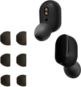Replacement Comfortable Soft Silicone <strong>Earpods</strong> for <strong>Xiaomi</strong> <strong>Redmi</strong> AirDots 3 2 1 Plastic Foam Ear Tips Accessory - Product Image 4