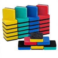 Mini effaceurs magnétiques puissants pour tableau blanc, carrés, effaçables à sec, pour enfants, enseignants, fournitures scolaires, bureau à domicile