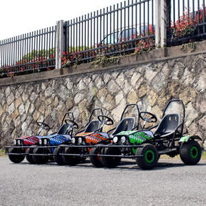 Kart Eléctrico Comercial QIQU para Niños, Llantas de Vacío de 13 Pulgadas, Motor sin Escobillas, Transmisión por Eje, Asiento Ajustable, Velocidad Máxima de 40 km/h - Product Image 4