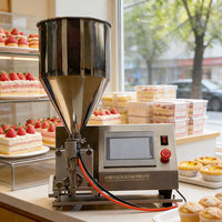Machine de remplissage semi-automatique compacte ZD200F pour les petites commandes de gâteaux et desserts sur mesure dans les boulangeries et studios de pâtisserie