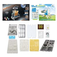 Nuevo Juguete de Ensamblaje DIY, 13 en 1, Coche de Juguete de Plástico con Energía Solar, Robot Inteligente para Bebés de 0 a 3 Meses, Empaquetado en Caja de Color
