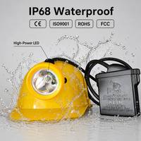 Lámpara Frontal KL8M de 8000 mAh, Impermeable, Portátil, de Iones de Litio, IP68, LED, para Minero de Carbón