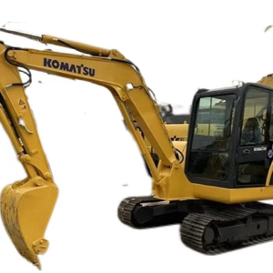 Miniexcavadora Komatsu original, excavadora PC56 de segunda mano con garantía de un año, corto tiempo de trabajo, fabricada en Japón - Product Image 1
