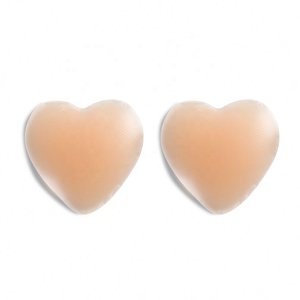 Bébé <span class=keywords><strong>Verre</strong></span> Feedar Petite Conception Soutien-Gorge <span class=keywords><strong>Transparent</strong></span> Strass Marque Nouveau Coeur Forme Silicone Couverture De Mamelon De Haute Qualité - Product Image 2