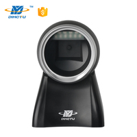 Lecteur de codes-barres de bureau DP8501 1D et 2D grand format mains libres avec interface USB en stock