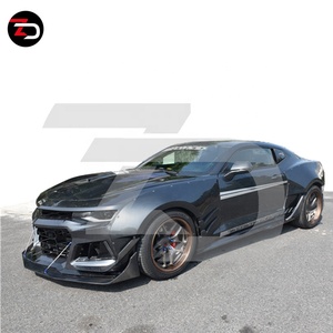 <span class=keywords><strong>Camaro</strong></span> Gen 6 Suku Cadang Mobil dengan Penutup Mesin Bumper Rok Samping Fender Lengkungan Karbon Spoiler Perubahan Ke ZL1 Gaya Lebar - Product Image 3