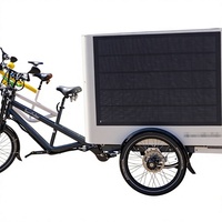 Panneau solaire monocristallin semi-flexible 110W, étanche ETFE, pour remorque de marchandises, vélo de livraison, montage latéral, hors réseau, tricycle