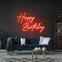 Dropshipping : Enseigne néon LED personnalisée avec design gratuit pour entreprises, fêtes d'anniversaire et usage domestique