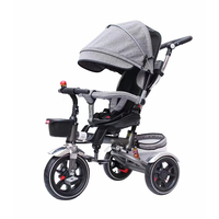 4 EN 1 Poussette bébé pas cher poussette tricycle enfants pousser tricycle vente en gros