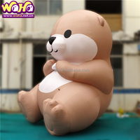 Décoration de fête d'événement souris gonflable géante mascotte taupe modèle souris gonflable géante