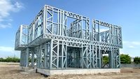 Dortoir préfabriqué à ossature légère en acier pour camp de travailleurs conteneur d'hébergement pour étudiants
