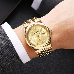 Reloj SKMEI 2656 de 40 mm para Hombre, Diseño Simple y Lujoso, Luminoso, Resistente al Agua 3ATM, Acero Inoxidable de Alta Calidad, Analógico, Deportivo, de Cuarzo - Product Image 3