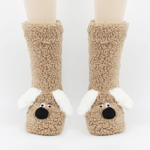 Calcetines Gruesos de Felpa de Coral para Adultos, para Dormir en Invierno, para la Nieve, para el Hogar, para Maternidad, Calentadores de Piernas, Calcetines para Alfombra - Product Image 4