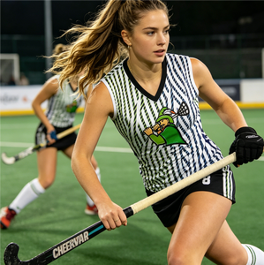 Maillot de lacrosse extensible confortable pour filles, vêtements de lacrosse haut de gamme, chasubles de lacrosse confortables pour femmes - Product Image 3