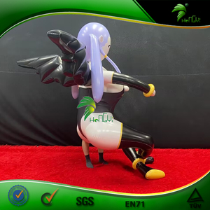 Nuevo diseño inflable Angel Girl modelo hermosa muñeca de pelo púrpura inflable con alas - Product Image 5