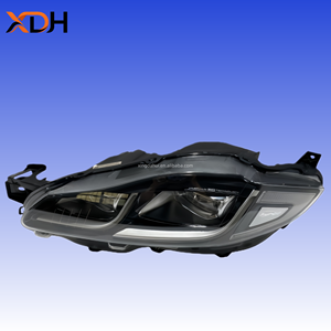 Faro a LED per <span class=keywords><strong>Jaguar</strong></span> <span class=keywords><strong>XJ</strong></span>, Lente XJR575 AFS XJR X351, Faro <span class=keywords><strong>XJ</strong></span> LED Sinistro e Destro, Aggiornamento Luci Originali Auto 2018-2020 - Product Image 2