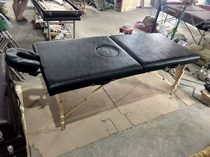 เตียงนวดสปาแบบปรับแต่งได้จากโรงงาน พร้อมรูตรงกลางสำหรับเตียงนวดชาย - Product Image 6