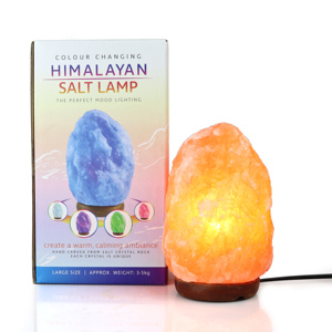Hot Sale Crystal Natural Large <strong>Himalayan</strong> <strong>Salt</strong> <strong>Lamps</strong> With Dimmer Wooden Base - Product Image 4