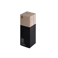 Boîte d'emballage personnalisée en papier kraft avec gaufrage et stratification mate pour bouteille de cadeau cosmétique d'échantillon de brillant à lèvres rouge à lèvres