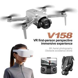 Dron Plegable ZAi V158 con Cámara 4K FPV, Kit Completo con Gafas 3D, Evitación de Obstáculos, Motor sin Escobillas, Vuelo Estacionario <span class=keywords><strong>en</strong></span> Interiores, 21-<span class=keywords><strong>30</strong></span> <span class=keywords><strong>Minutos</strong></span> - Product Image 4
