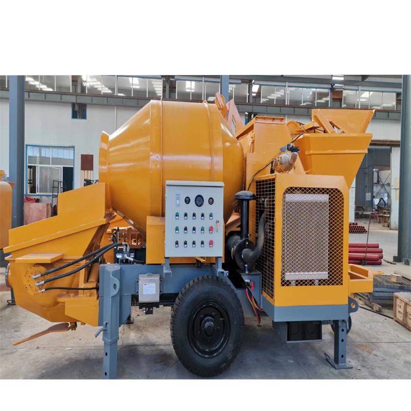 Мини-машина для дизельного цемента, портативная бетономешалка и насос для продажи