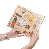Cuaderno Ecológico de Cuero con Cubierta Suave de Fibra de Café Reciclado, Planificador