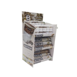 ชั้นวางสินค้ากระดาษแข็งสำหรับซุปเปอร์มาร์เก็ต ชั้นวางโฆษณากระดาษแข็งสีขาว ชั้นวางโชว์สินค้ากระดาษแข็ง - Product Image 1